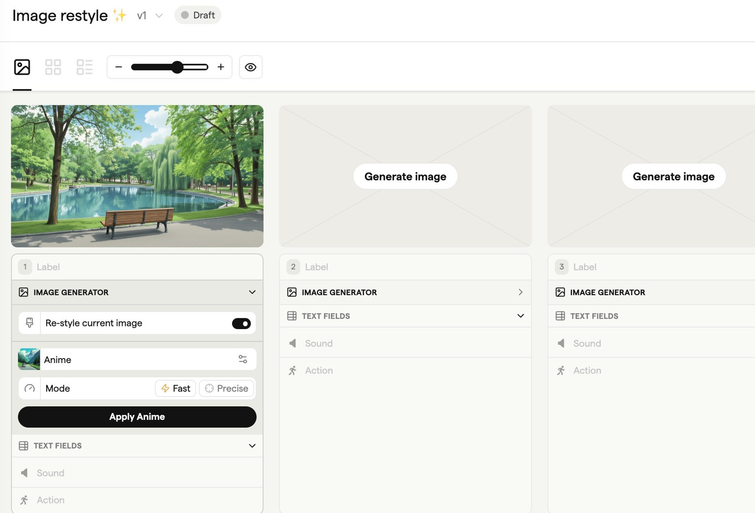 Restyled Frame Result