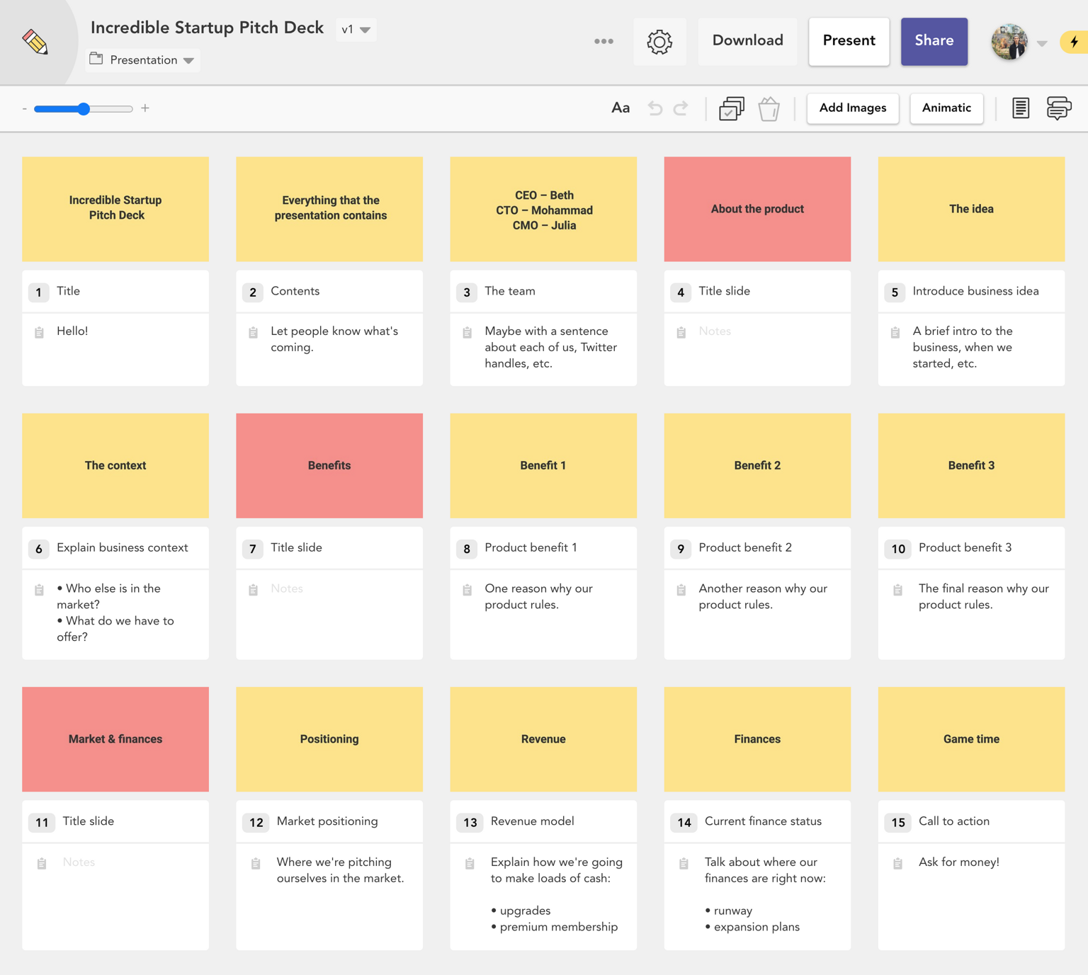 storyboard-presentation-frame-for-each-idea