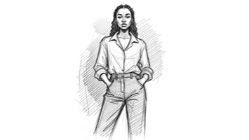 Woman character reference