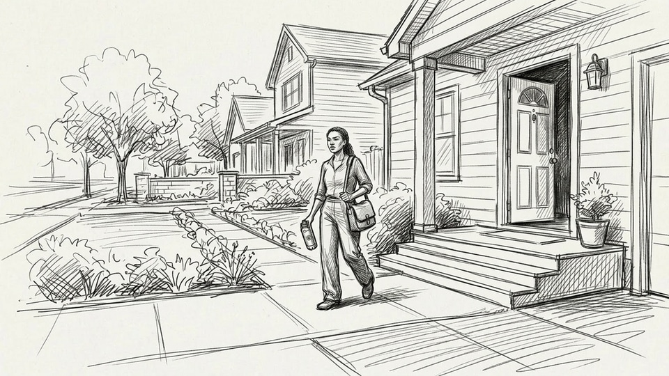 Frame 3: Out the Door